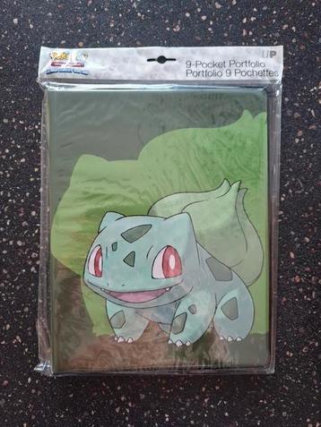 Pokemon 9 pocket binder Bulbasaur map voor 180 kaarten beschikbaar voor biedingen