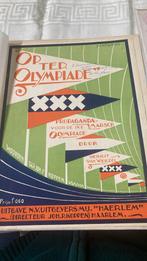 Op ter Olympiade, propagandamars  de IXe Olympiade te A’dam, Ophalen of Verzenden, Zo goed als nieuw