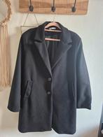 New collection trenchcoat 46 48 zgan, Zwart, Maat 46/48 (XL) of groter, Ophalen of Verzenden, Zo goed als nieuw