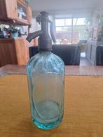 Antieke/ Vintage Sifonfles Blauw, Antiek en Kunst, Ophalen of Verzenden