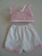 Korte broek en hesje past de baby born Poppenkleertjes, Ophalen of Verzenden, Nieuw, Babypop
