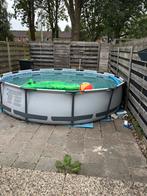 Zwembad, Rond, 300 cm of meer, Zo goed als nieuw, Opzetzwembad