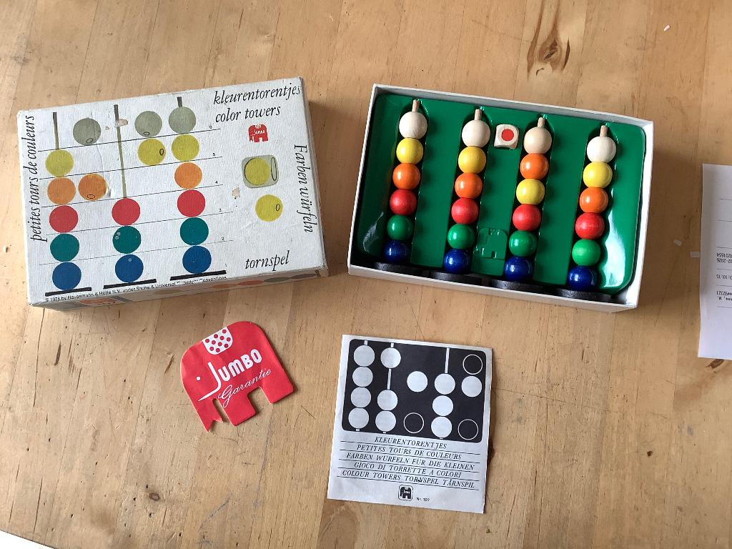 Kleurentorentjes, Verzenden, Gebruikt