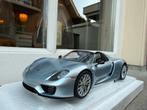 1:18 Porsche 918 Spyder Weissach Liquid Metal Autoart 77923, Auto, Autoart, Nieuw, Ophalen of Verzenden