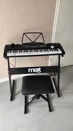 Keyboard - Max Music KB4 - Complete set!, Muziek en Instrumenten, Keyboards, Ophalen of Verzenden, Zo goed als nieuw, 61 toetsen