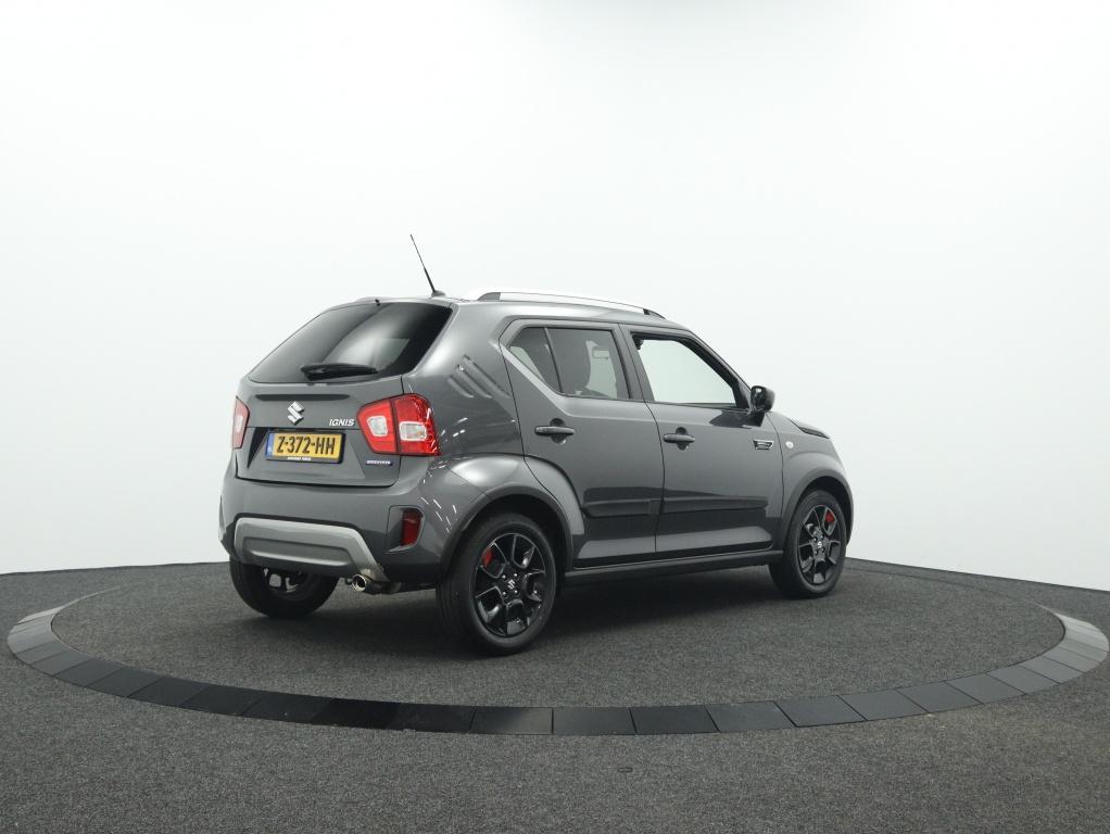 Suzuki Ignis 1.2 Smart Hybrid Style Automaat | Navigatie | C, Auto's, Stof, Gebruikt, 4 cilinders, Grijs