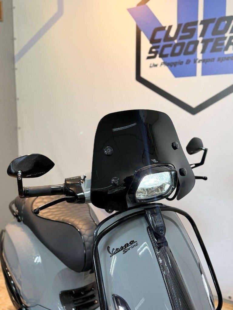Vespa Sprint IGET E4 45km Nardo Grey full option carbon brom, Overige modellen, Ophalen of Verzenden, Zo goed als nieuw, 7005AM