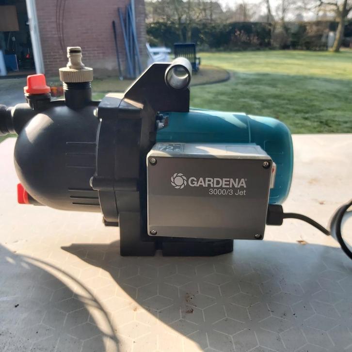 Gardena Tuinpomp 3000/3 Jet - Zo goed als nieuw, Tuin en Terras, Waterpompen, Zo goed als nieuw, Elektrisch, Besproeiingspomp