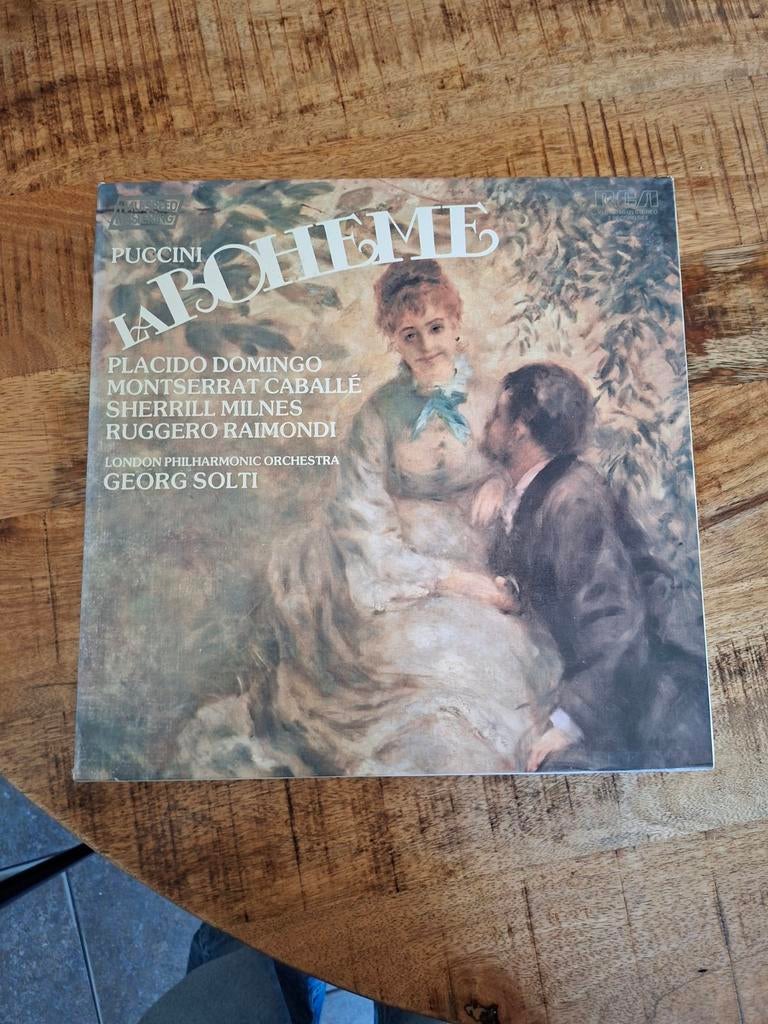 Puccini - La Bohème LP - Placido Domingo, Montserrat Caballé, Cd's en Dvd's, Gebruikt, Opera of Operette, Modernisme tot heden