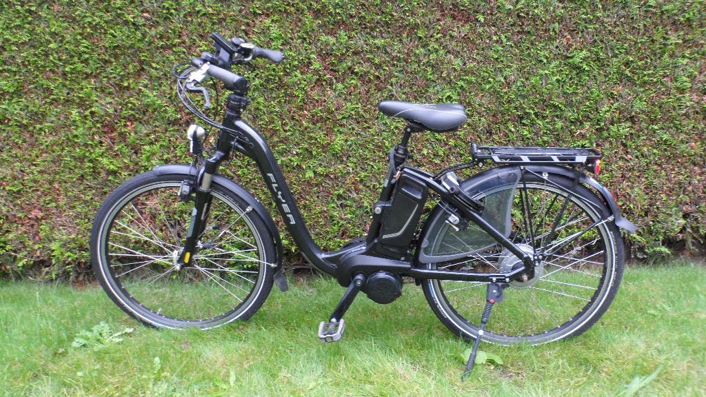 new generation Flyer C8 Comfort damesfiets elektrisch, Gebruikt, Minder dan 47 cm, 50 km per accu of meer, Ophalen