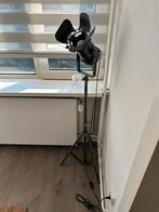 Industriële Staande Lamp - Filmspot Stijl, Huis en Inrichting, Lampen | Vloerlampen, Ophalen, Gebruikt, Metaal, 150 tot 200 cm