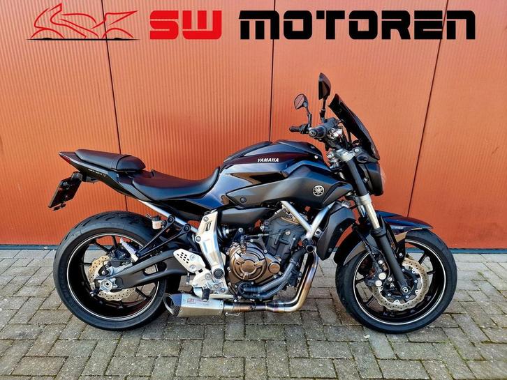 MT07 ABS, YOSHIMURA UITLAAT, LAGE KM! MT 07, Motoren, Motoren | Yamaha, Bedrijf, Naked bike, meer dan 35 kW, 2 cilinders, Motorrijbewijs A