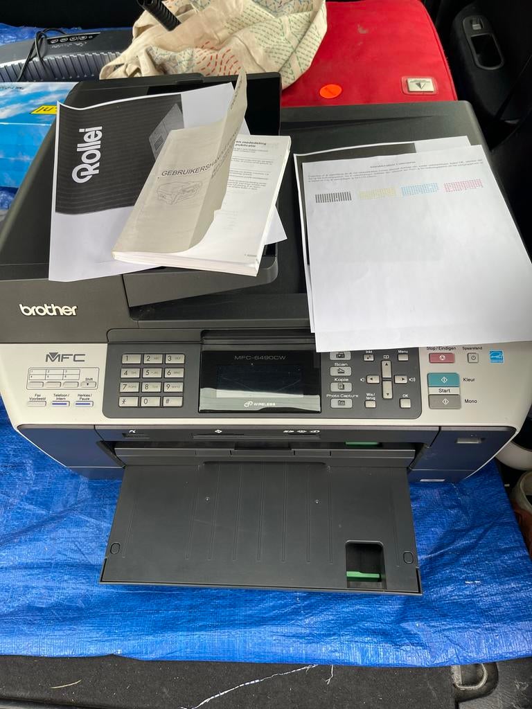 Brother MFC-6490CW All-in-one printer met inkt, Ophalen, Faxen, Inkjetprinter, All-in-one
