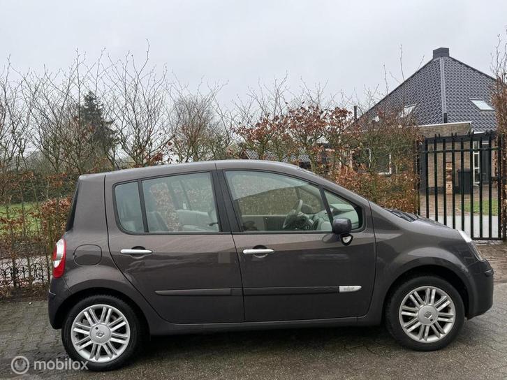 Renault Modus 1.6-16V Initiale dealer onderh. Airco leder in, Auto's, Renault, Bedrijf, Te koop, Modus, ABS, Airbags, Airconditioning