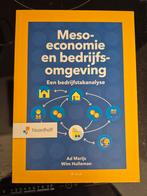 Ad Marijs - Meso-economie en bedrijfsomgeving, Ophalen of Verzenden, Zo goed als nieuw, Ad Marijs; Wim Hulleman