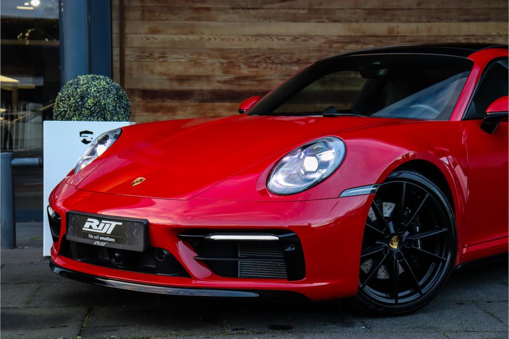 Porsche 911 992 3.0 Carrera 4 S *Pan.dak/Excl.Manufactor/LIF, Auto's, Porsche, Automaat, Gebruikt, Zwart, 4 stoelen