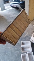 Houten Bloembak - Rechthoekig - Whitewash, Ophalen, Nieuw, Rechthoekig, Balkon