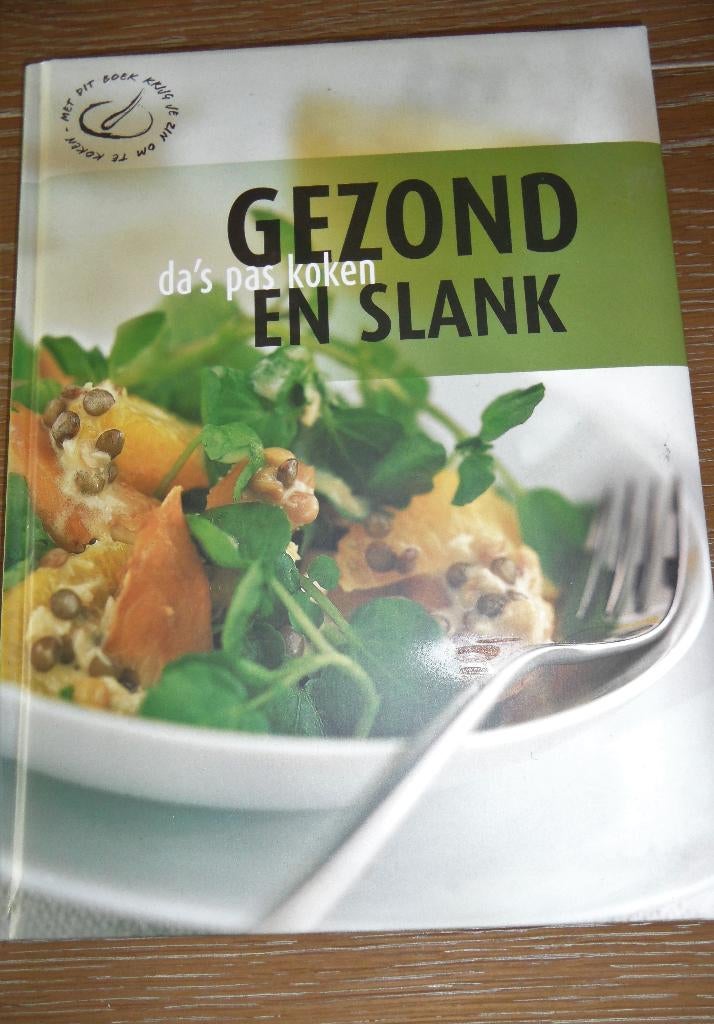 In nieuwstaat: luxe kookboek Gezond en Slank, da's pas koken, Boeken, Ophalen of Verzenden, Zo goed als nieuw, Overige gebieden