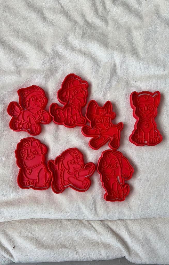 Koekvormpjes paw patrol, Hobby en Vrije tijd, Taarten en Cupcakes maken, Nieuw, Versiering, Taarten, Ophalen of Verzenden