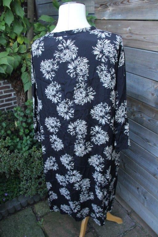 Jurk zwart/ bruin Masai mt L Vaste prijs OPRUIMING, Kleding | Dames, Jurken, Verzenden, Zwart, Maat 42/44 (L), Zo goed als nieuw