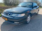 Saab 9-3 2.0 T Cabrio 2003 Graphite Green Metallic, Voorwielaandrijving, Zwart, 4 cilinders, Cabriolet