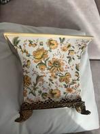 Wong Lee Porseleinen Vaas met Bronzen Voet - Goede Staat, Ophalen