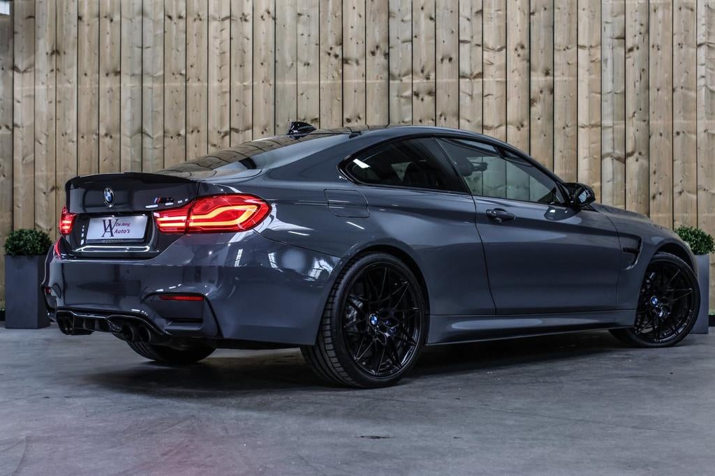 BMW 4-serie Coupé M4 Competition *Org NL*Akrapovic*Grigio T, Auto's, Automaat, Achterwielaandrijving, Gebruikt, 4-Serie