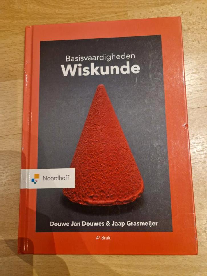 Basisvaardigheden Wiskunde - Douwes & Grasmeijer (4e druk), Boeken, Studieboeken en Cursussen, Gelezen, Overige niveaus, Beta
