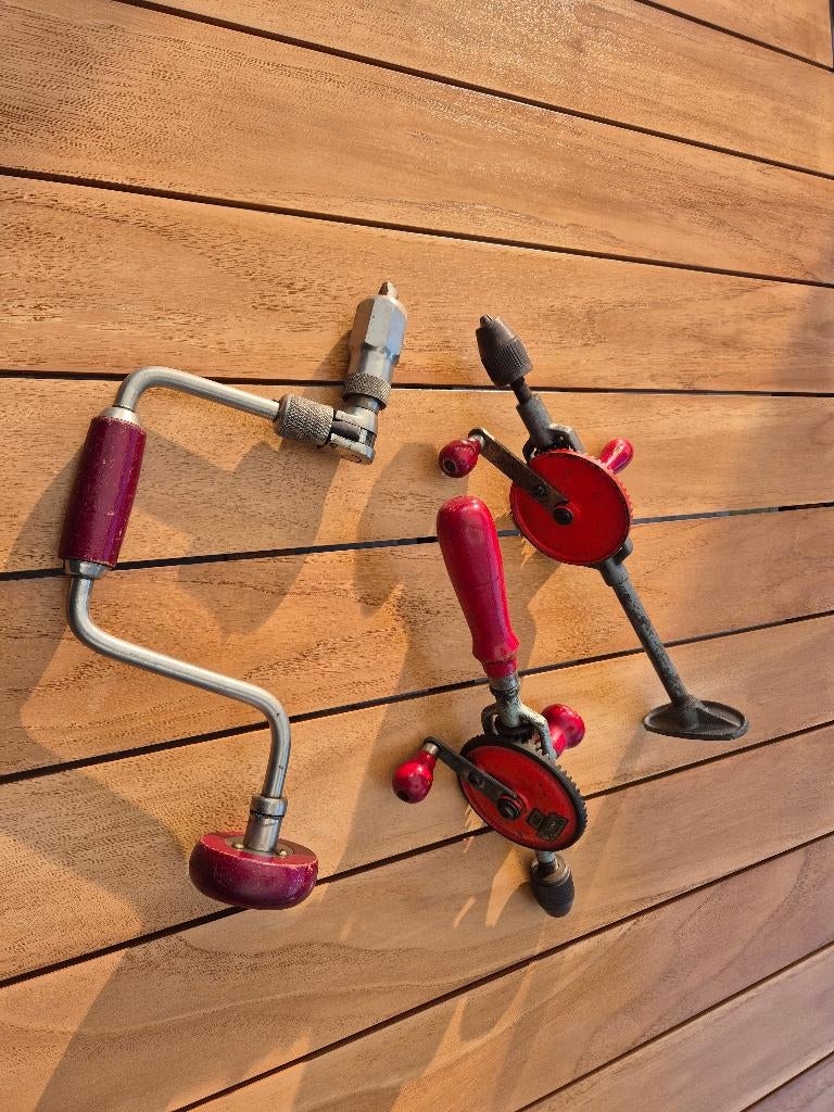 Handboren - slingerboor, Ophalen of Verzenden