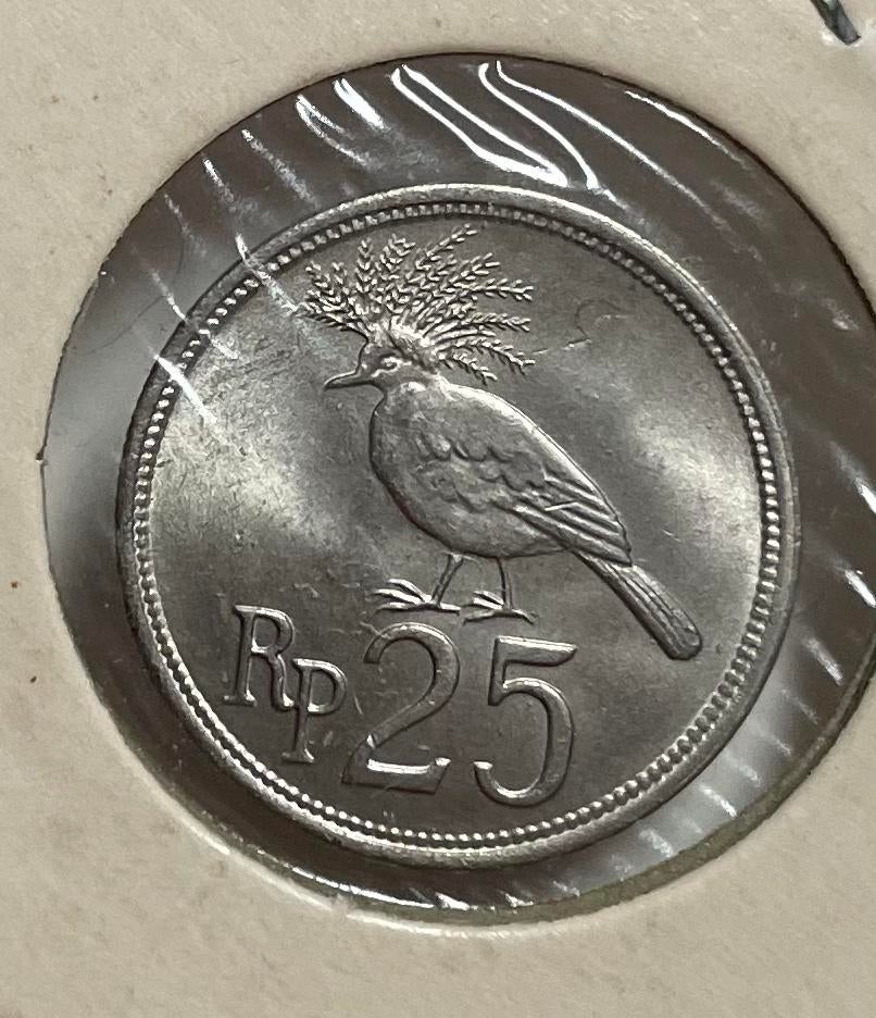 25 rupiah Indonesië 1971, Ophalen of Verzenden, Zuidoost-Azië
