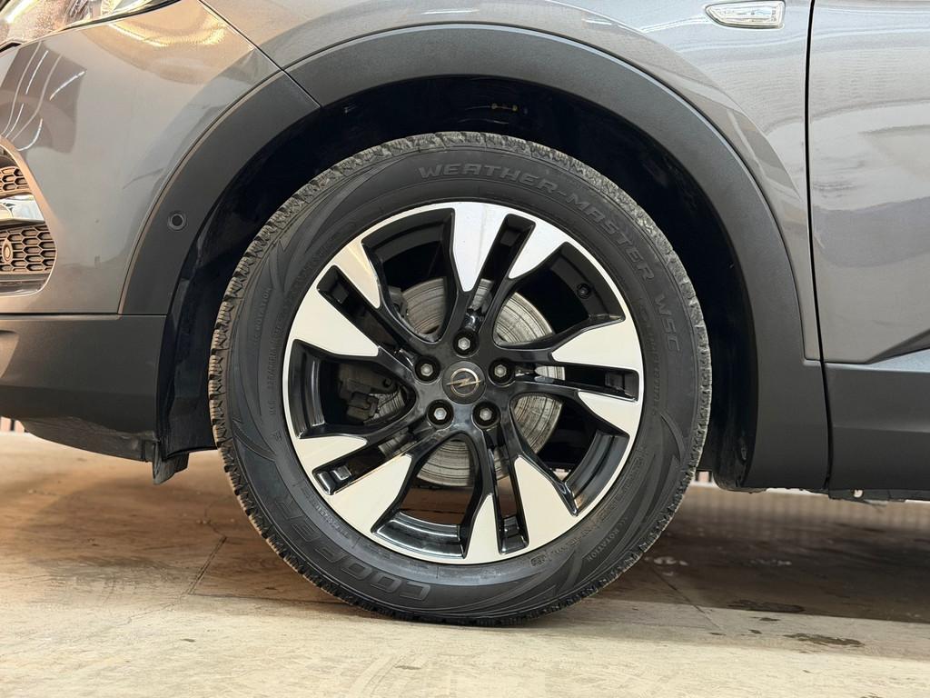 Opel Grandland X 1.2 Turbo Innovation 2019 LED CAMERA CRUISE, Auto's, Opel, Gebruikt, Leder en Stof, Bedrijf, 3 cilinders