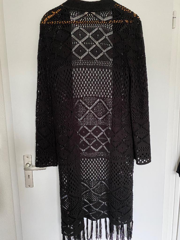 Zwart vest, Zwart, Maat 46/48 (XL) of groter, Ophalen of Verzenden, Zo goed als nieuw