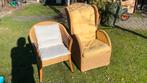 Rieten stoelen. Gratis., Ophalen, Gebruikt, Rotan