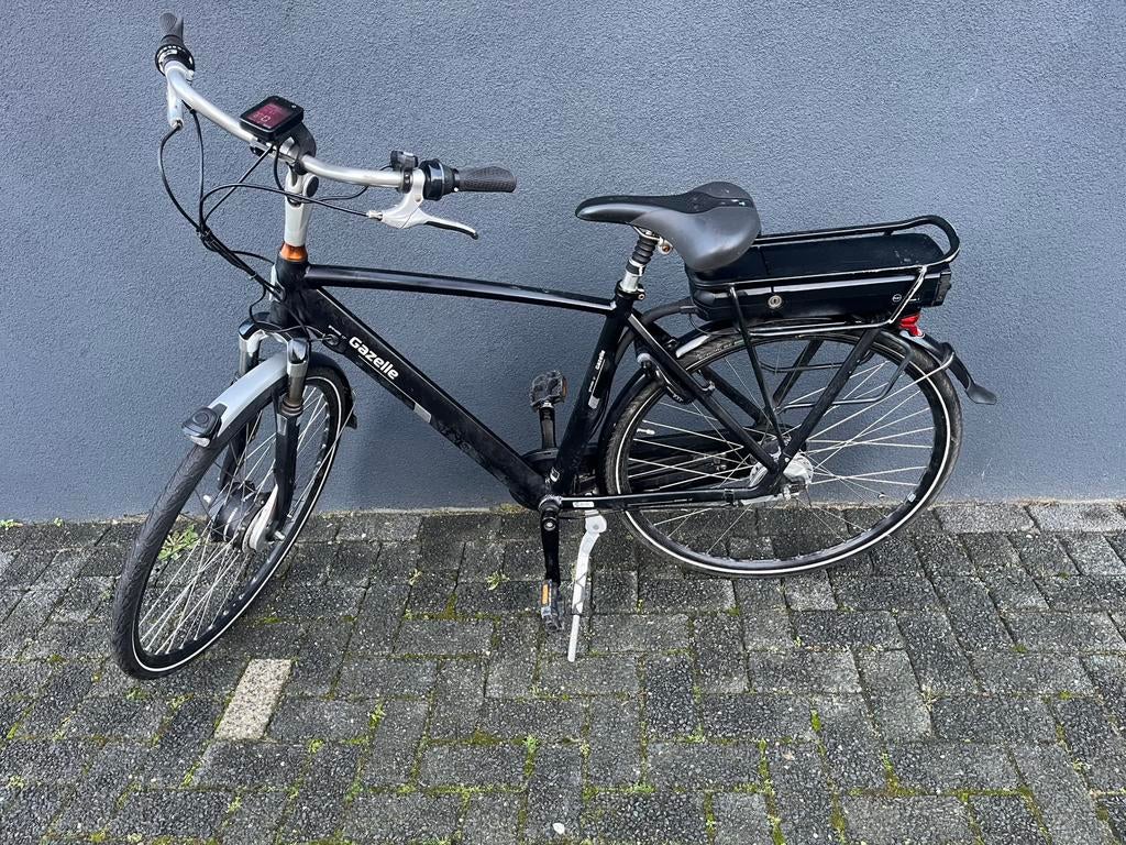 Gazelle Grenoble C7+ – 53 cm – Zwart – Elektrische fiets, Fietsen en Brommers, 51 tot 55 cm, Ophalen of Verzenden, Zo goed als nieuw
