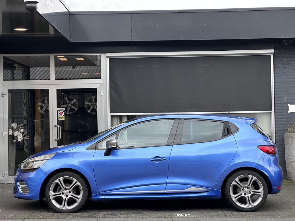 Renault Clio 1.2 GT CLIMA / CRUISE / AUTO / NAVI / RS-MODE, Auto's, Renault, Euro 5, Stof, Gebruikt, Blauw