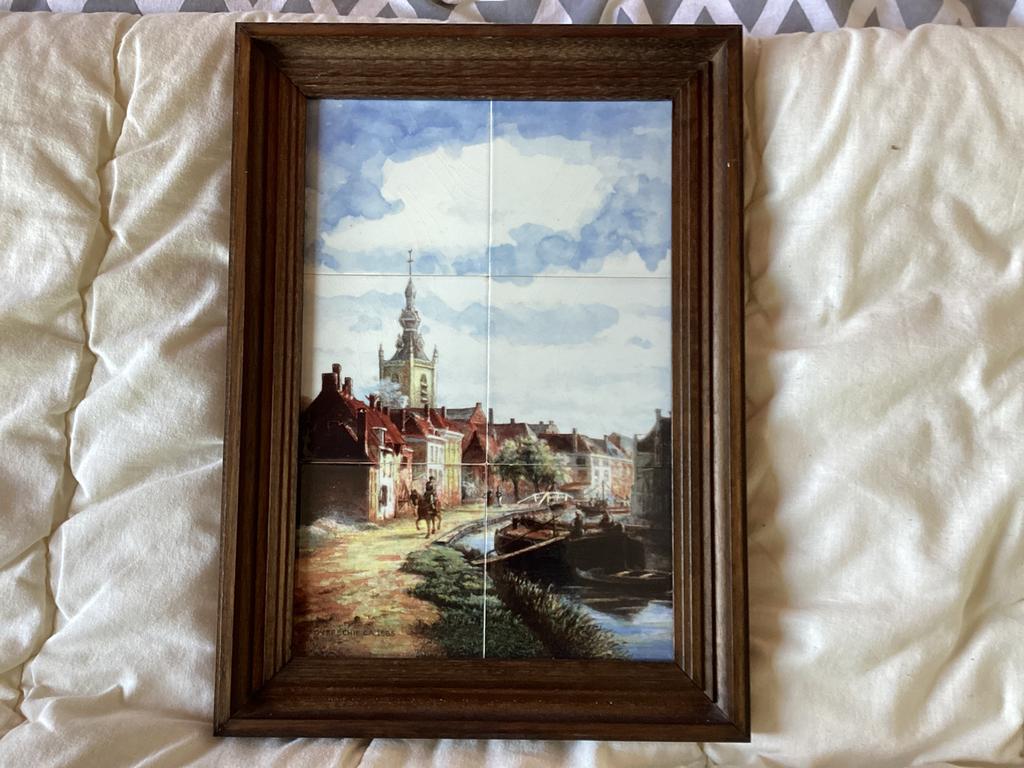 Tegeltableau Overschie, Ophalen of Verzenden