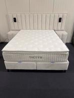 Siesta Opbergbox Incl. nachtkastjes, Huis en Inrichting, Slaapkamer | Bedden, Ophalen, Wit, Overige maten, 200 cm