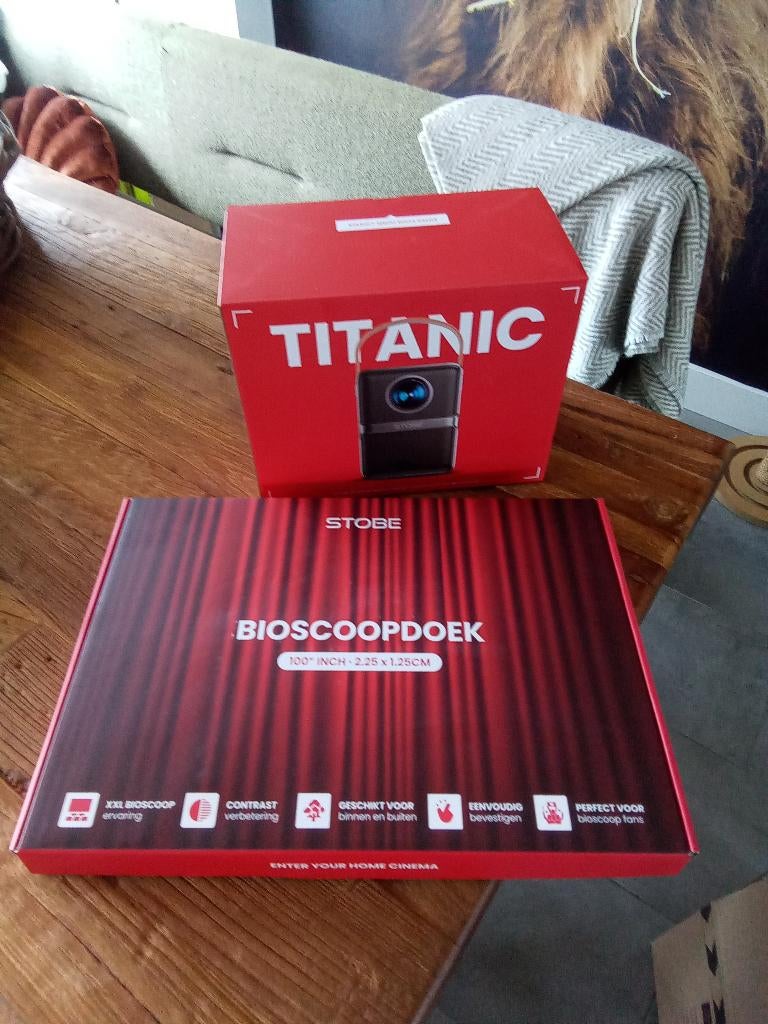 Stobe huis bioscoop, Audio, Tv en Foto, Beamers, Ophalen, Nieuw, LED, Ultra HD (4K)