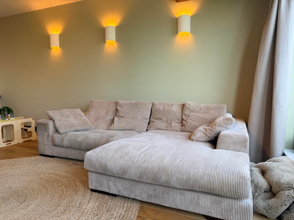 Hoekbank Mino van Loods 5 - Comfortabele loungebank, Ophalen, Gebruikt, Hoekbank, Vierpersoons of meer