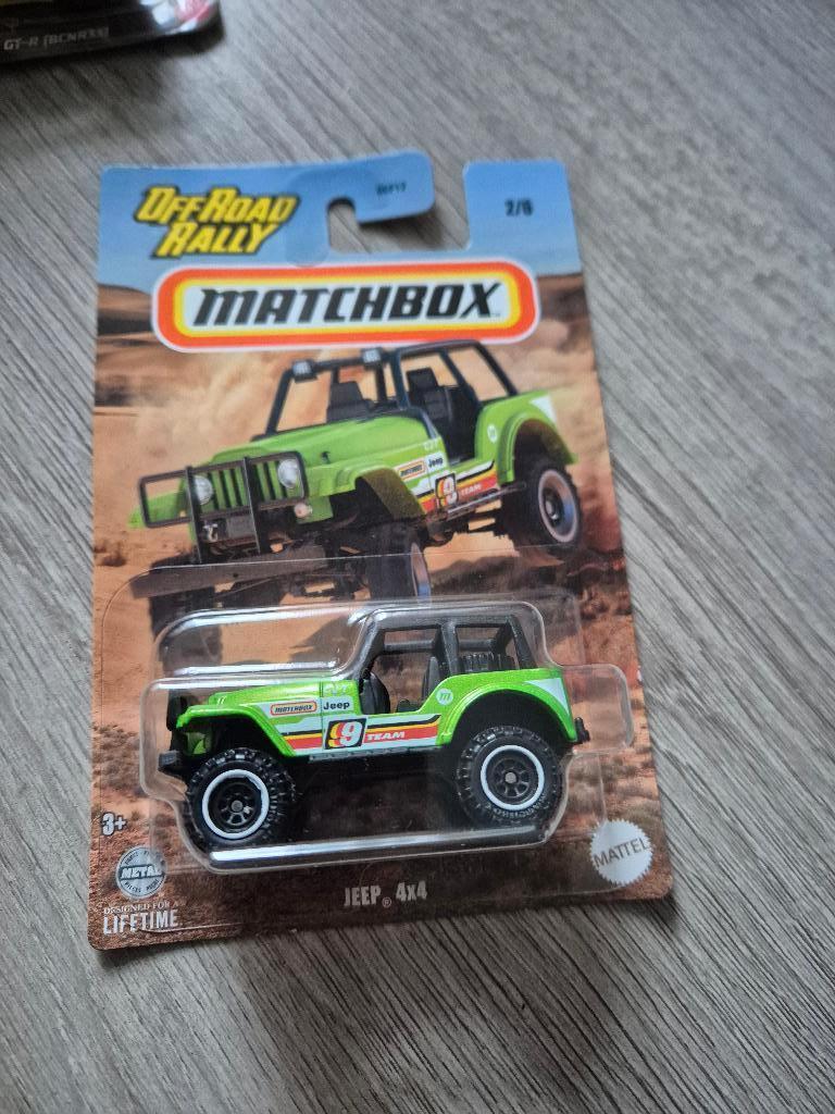 Matchbox Jeep 4x4 Off Road Rally, Ophalen of Verzenden, Nieuw, Auto