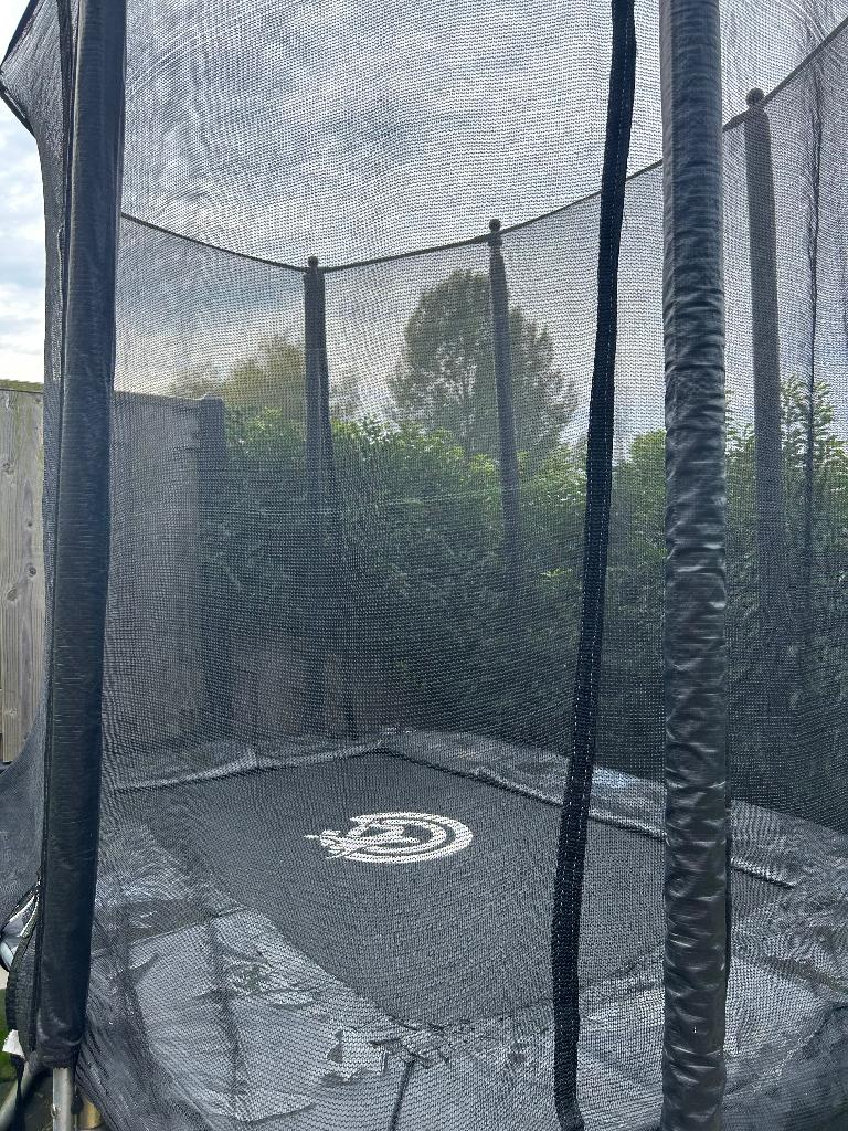Trampoline, Ophalen, Gebruikt
