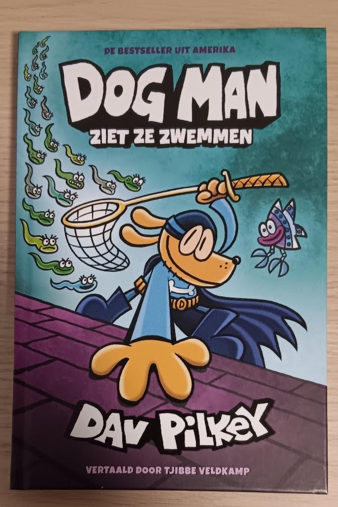 Dog Man ziet ze Zwemmen, Ophalen of Verzenden, Nieuw, Dav Pilkey, Fictie algemeen