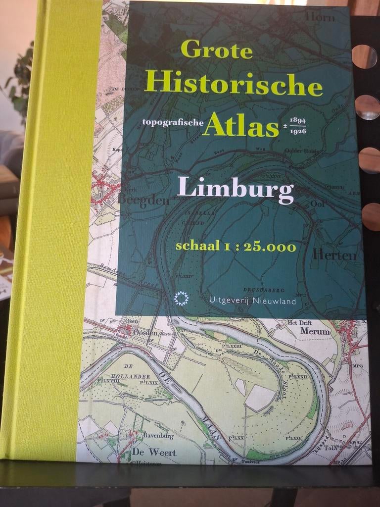 Limburg, Boeken, Atlassen en Landkaarten, Gelezen, Ophalen of Verzenden, Landkaart, 1800 tot 2000
