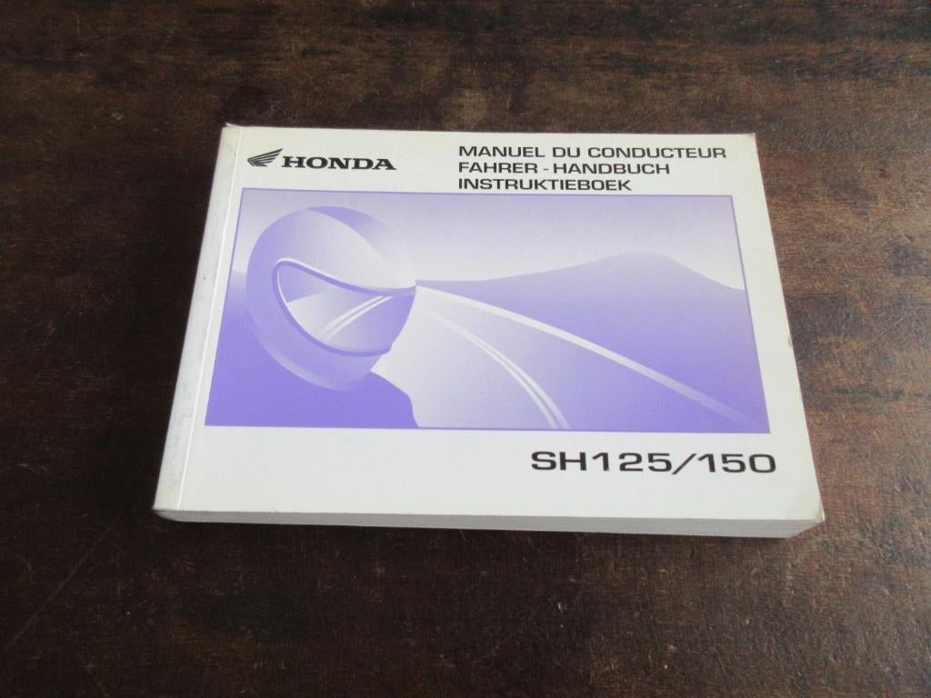 Honda SH125 Sh150 Owner's manual handleiding, Motoren, Handleidingen en Instructieboekjes, Honda, Ophalen of Verzenden