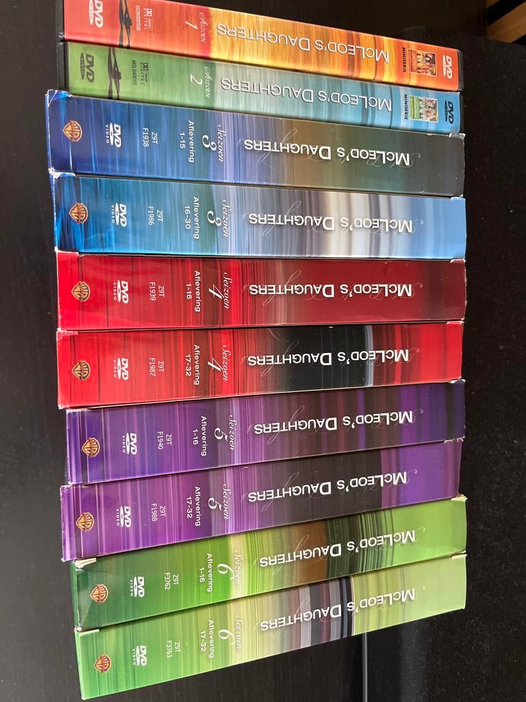 DVD Serie McLeod's Daughters Seizoen 1 t/m 6, Gebruikt, Alle leeftijden, Boxset, Drama