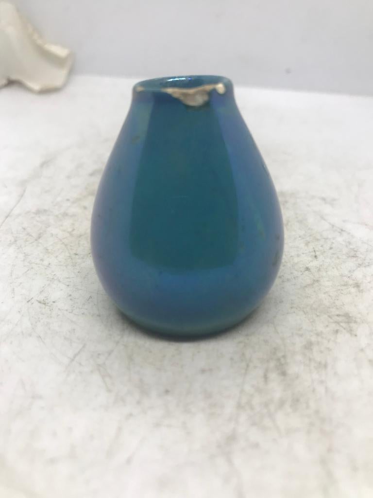 miniatuur vaas plateel sint lucas jugendstil art deco, Ophalen of Verzenden