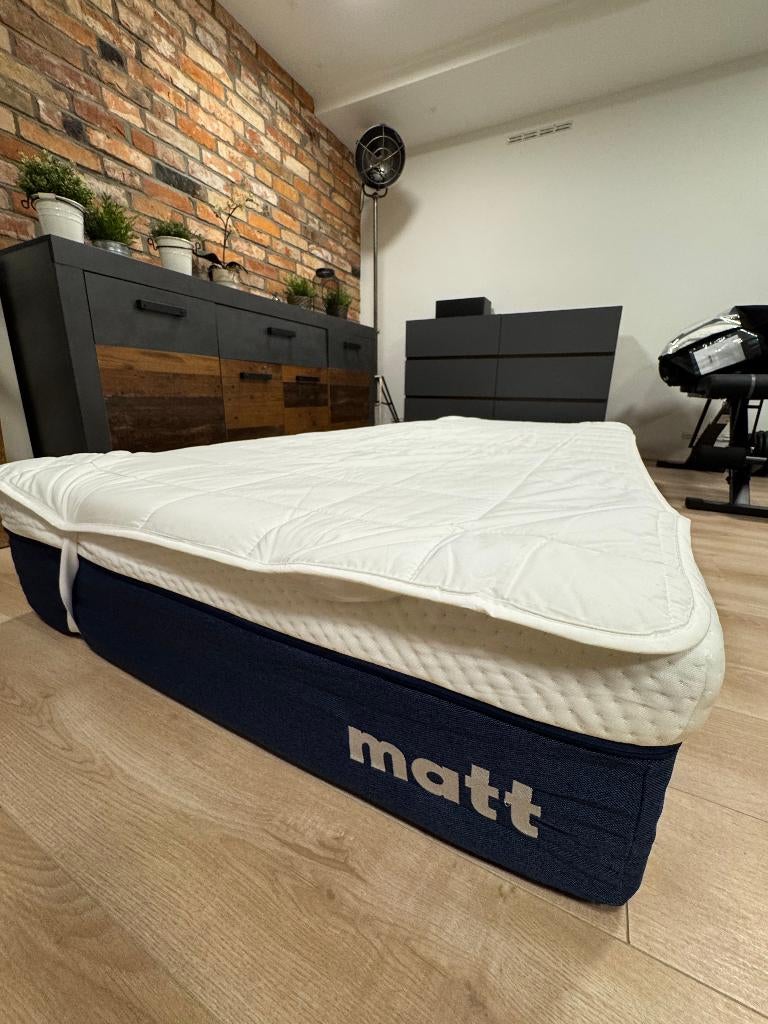 Matt Sleeps matras 90200 cm – bijna niet gebruikt, Huis en Inrichting, Ophalen, 90 cm, Eenpersoons, Zo goed als nieuw