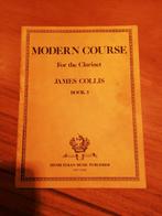 Modern course book 3, James Collis/klarinet methode, Muziek en Instrumenten, Gebruikt, Klassiek, Les of Cursus, Ophalen of Verzenden