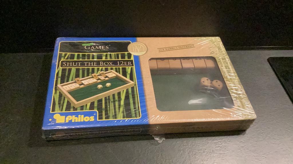 Shut the Box, 12er, Hobby en Vrije tijd, Gezelschapsspellen | Overige, Ophalen, Nieuw