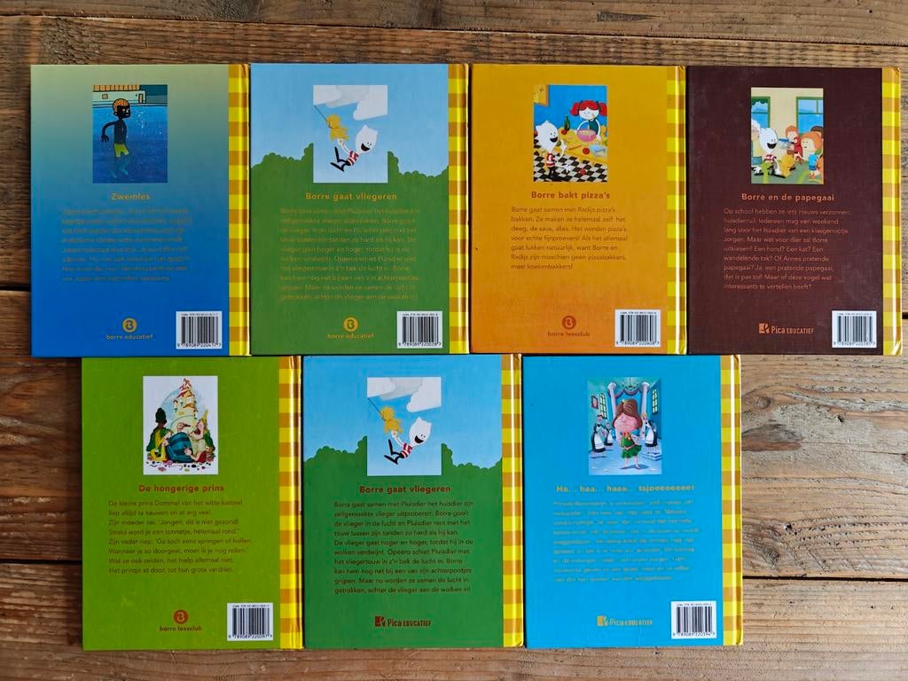 7 Borre boekjes van groep 3., Boeken, Ophalen of Verzenden, Zo goed als nieuw, Fictie algemeen